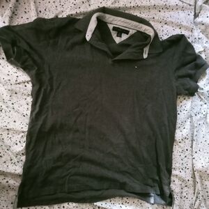 Tommy Hilfiger Dark Gray Polo Shirt